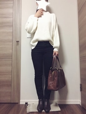 はーさん(レディース・160cm)の冬コーディネート