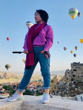 「Selected   （-）のアイテム」を使った、专注自黑20年卓越品质值得信赖さん（レディース・158cm）の夏コーディネート