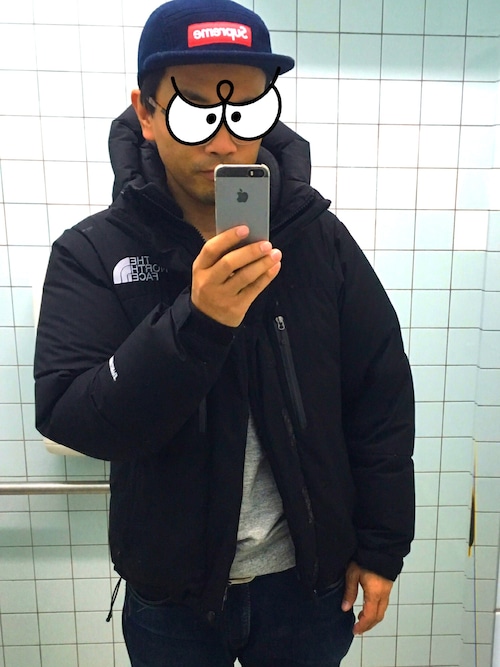 うどん The North Faceのダウンジャケット コートを使ったコーディネート Wear