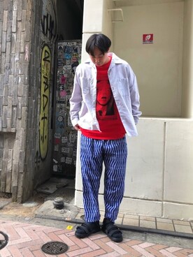 tenkuluさん(メンズ・174cm)の春コーディネート