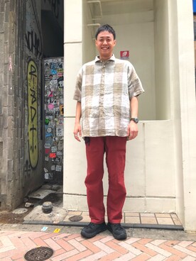 tenkuluさん（メンズ・175cm）の夏コーディネート