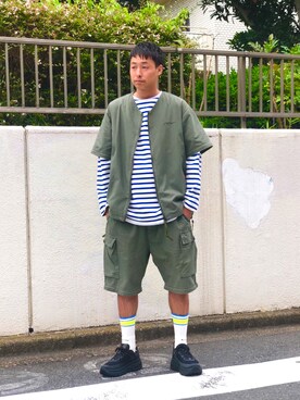 tenkuluさん（メンズ・174cm）の夏コーディネート