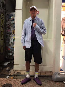 tenkuluさん（メンズ・174cm）の夏コーディネート