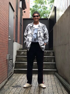 tenkuluさん（メンズ・174cm）の夏コーディネート