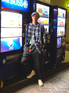 「CLEARWEATHER（クリアウェザー）のアイテム」を使った、tenkuluさん（メンズ・174cm）の秋コーディネート