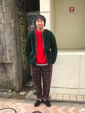 tenkuluさん（メンズ・174cm）の冬コーディネート