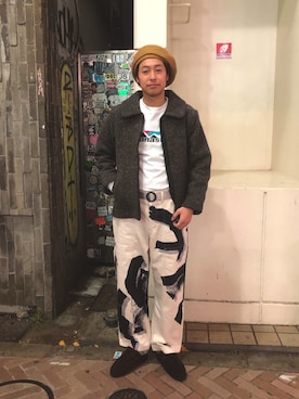 tenkuluさん（メンズ・174cm）の冬コーディネート