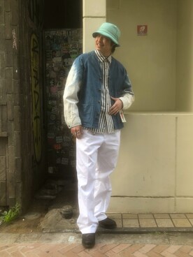 tenkuluさん（メンズ・174cm）の春コーディネート