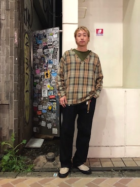 tenkuluさん（メンズ・174cm）の秋コーディネート