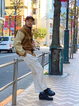 tenkuluさん（メンズ・174cm）の冬コーディネート