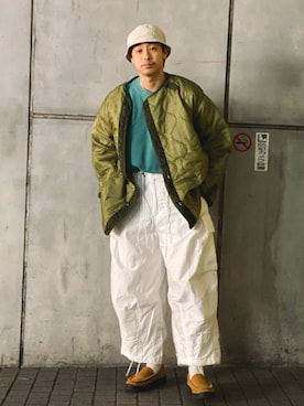 「TIGRE BROCANTE（ティグルブロカンテ）のアイテム」を使った、tenkuluさん（メンズ・174cm）の冬コーディネート