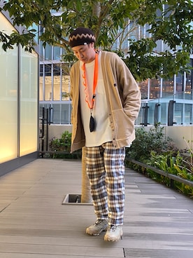 「アイテム（PC・スマホグッズ/家電）」を使った、tenkuluさん（メンズ・174cm・20代）の春コーディネート