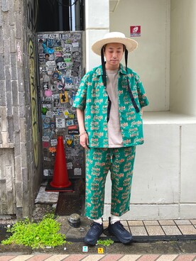 「Odds（オッズ）のアイテム」を使った、tenkuluさん（メンズ・174cm）の春コーディネート