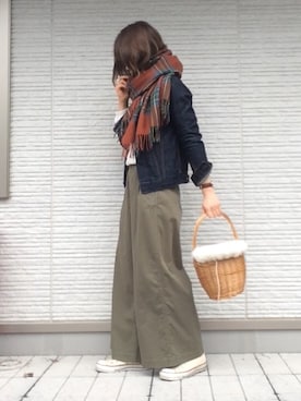 chikaさん（レディース・162cm）の冬コーディネート