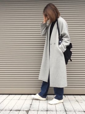 chikaさん（レディース・162cm）の冬コーディネート