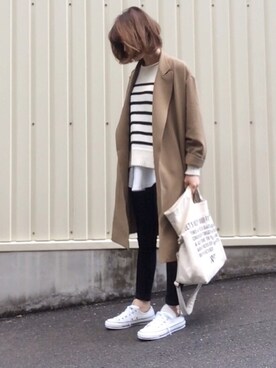 chikaさん（レディース・162cm）の春コーディネート