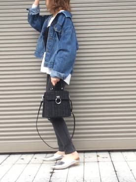 chikaさん（レディース・162cm）の春コーディネート