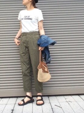 chikaさん（レディース・162cm）の春コーディネート