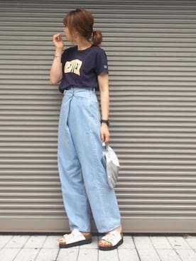 chikaさん（レディース・162cm）の夏コーディネート