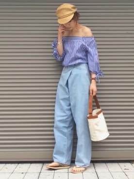 chikaさん(レディース・162cm)の夏コーディネート