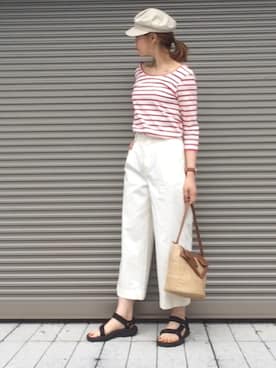 chikaさん（レディース・162cm）の夏コーディネート