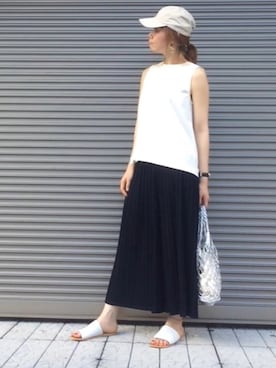 chikaさん(レディース・162cm)の夏コーディネート