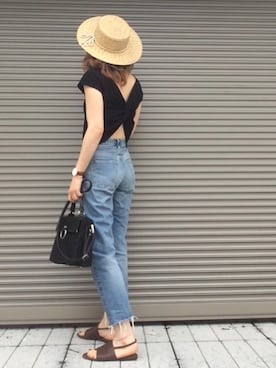 chikaさん（レディース・162cm）の夏コーディネート