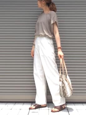 chikaさん(レディース・162cm)の夏コーディネート