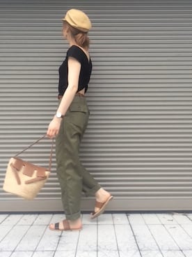 chikaさん（レディース・162cm）の夏コーディネート