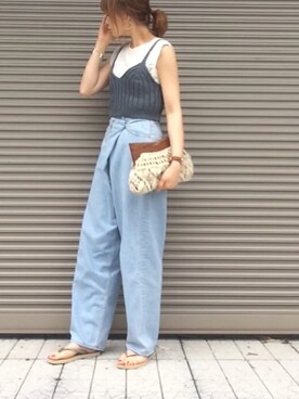 chikaさん（レディース・162cm）の夏コーディネート