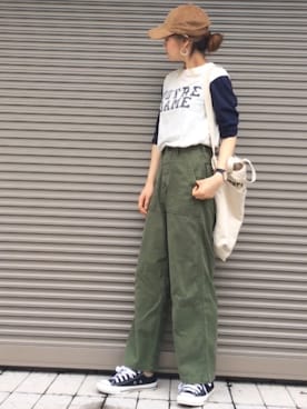 chikaさん（レディース・162cm）の秋コーディネート