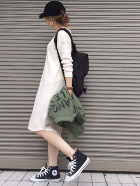 chikaさん（レディース・162cm）の秋コーディネート