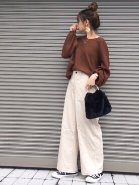 chikaさん（レディース・162cm）の秋コーディネート