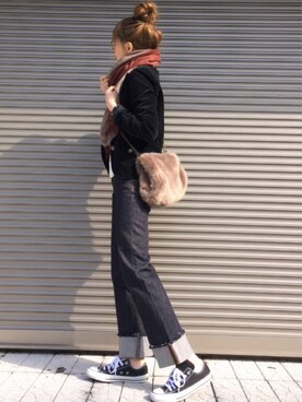 chikaさん（レディース・162cm）の冬コーディネート