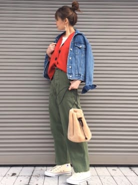 chikaさん(レディース・162cm)の冬コーディネート