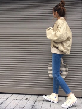 chikaさん(レディース・162cm)の冬コーディネート