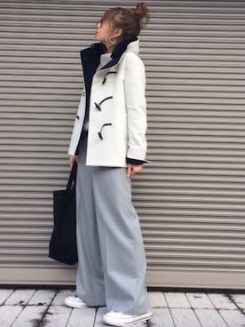 chikaさん（レディース・162cm）の冬コーディネート