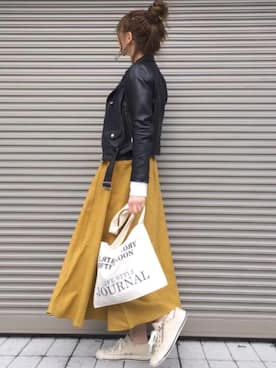 chikaさん（レディース・162cm）の春コーディネート