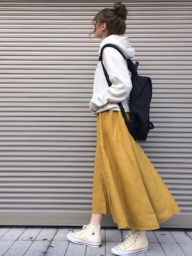 chikaさん(レディース・162cm)の春コーディネート