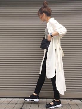 「アイテム（その他）」を使った、chikaさん（レディース・162cm）の春コーディネート