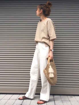 chikaさん（レディース・162cm）の夏コーディネート