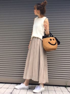 chikaさん（レディース・162cm）の夏コーディネート