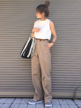 chikaさん（レディース・162cm）の秋コーディネート