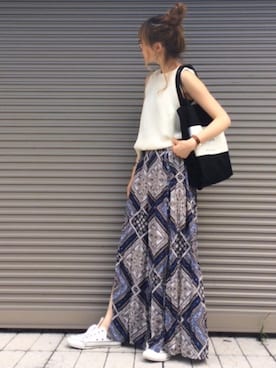 chikaさん（レディース・162cm）の秋コーディネート