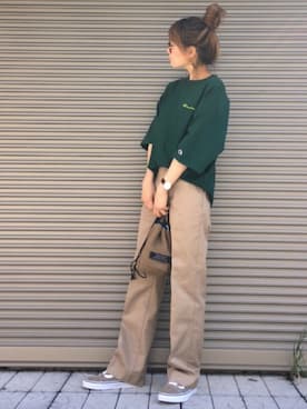 chikaさん（レディース・162cm）の秋コーディネート