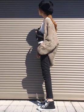 chikaさん(レディース・162cm)の冬コーディネート