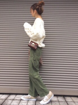 chikaさん（レディース・162cm）の冬コーディネート