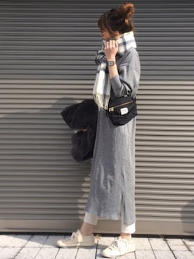 chikaさん（レディース・162cm）の冬コーディネート