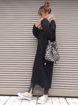 chikaさん（レディース・162cm）の冬コーディネート