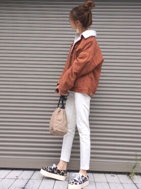 chikaさん(レディース・162cm)の冬コーディネート